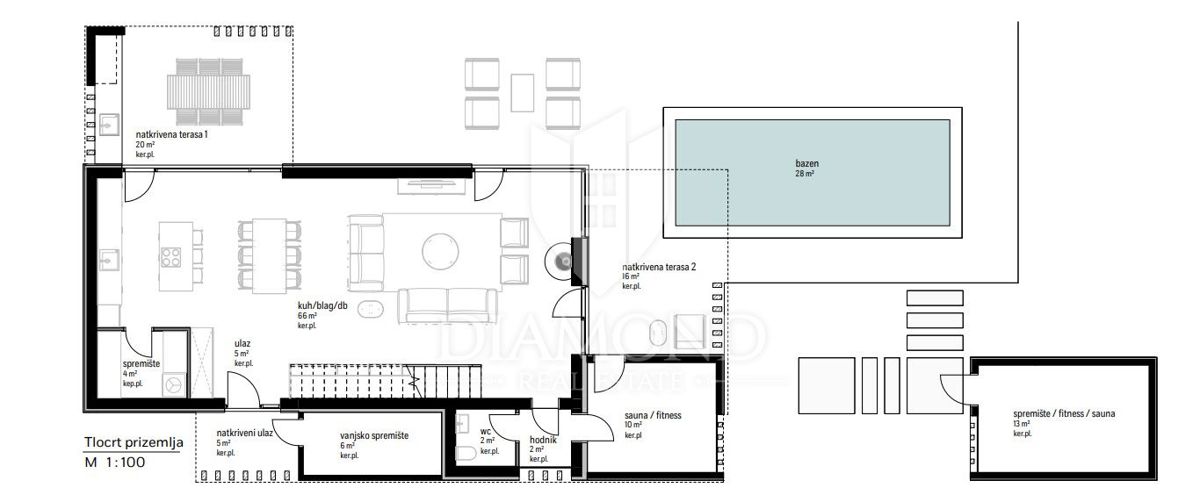 Hiša Labin, 250m2