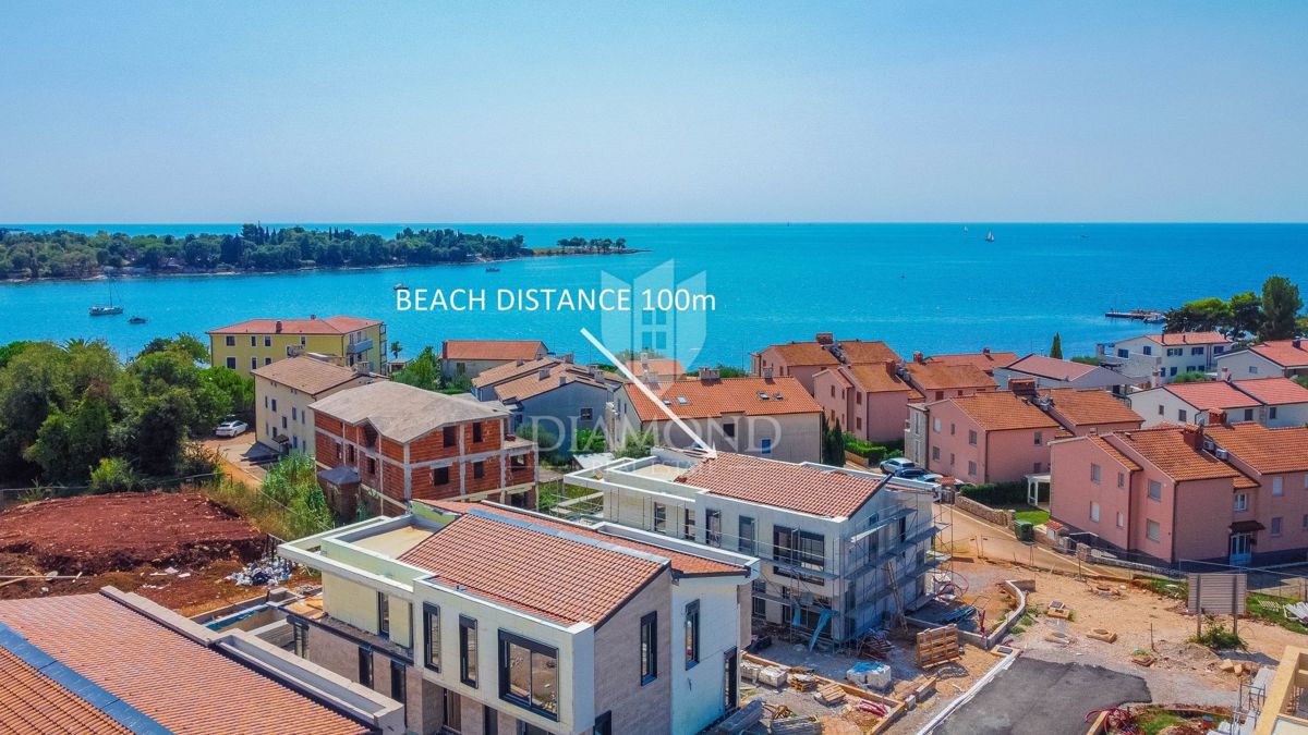 Umag! Luksuzna vila z bazenom 100 m od morja!