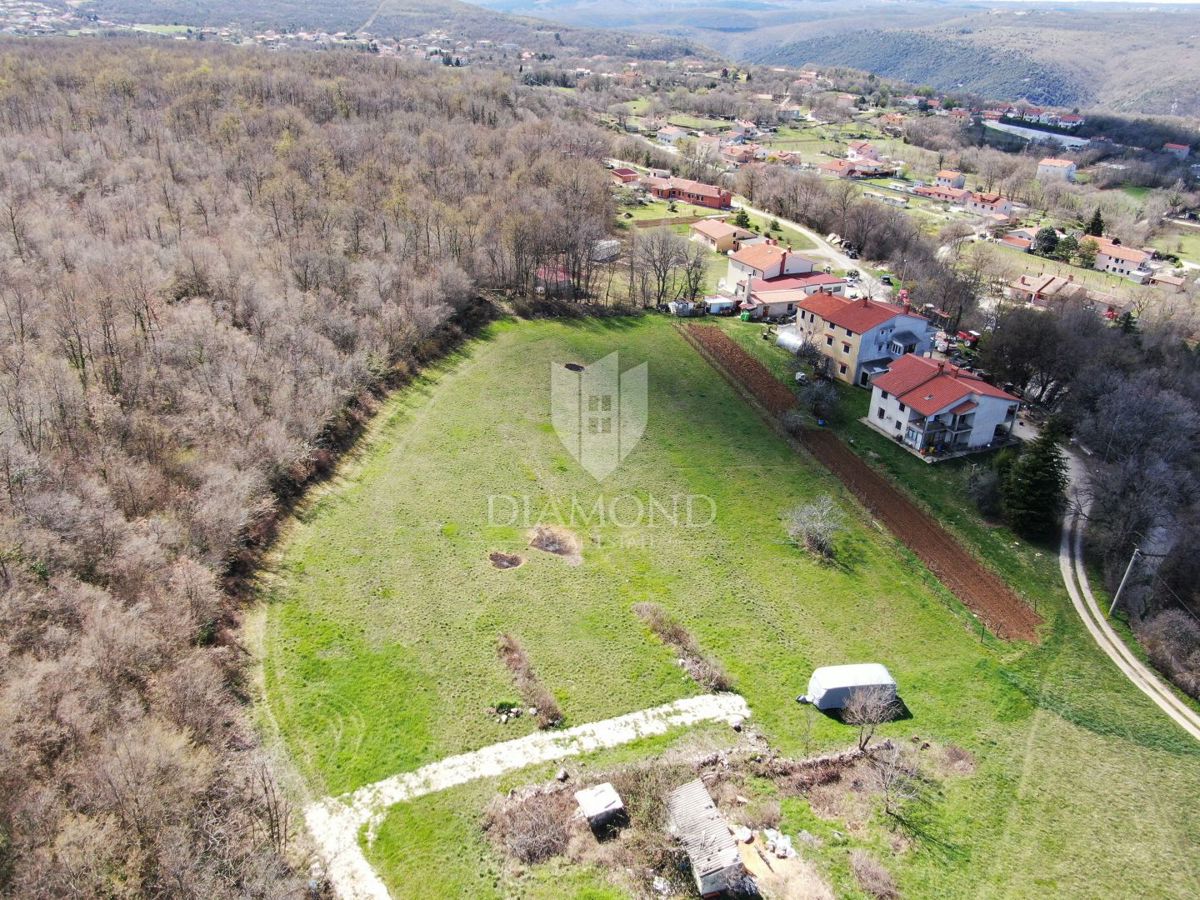 Labin, okolica, prostorno gradbeno zemljišče 
