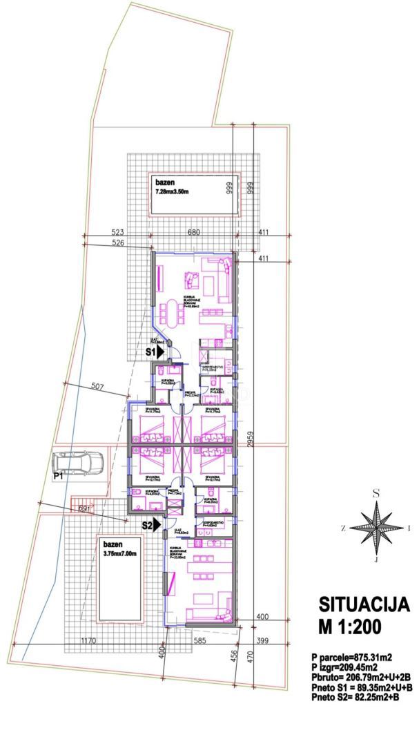 Hiša Barban, 90m2