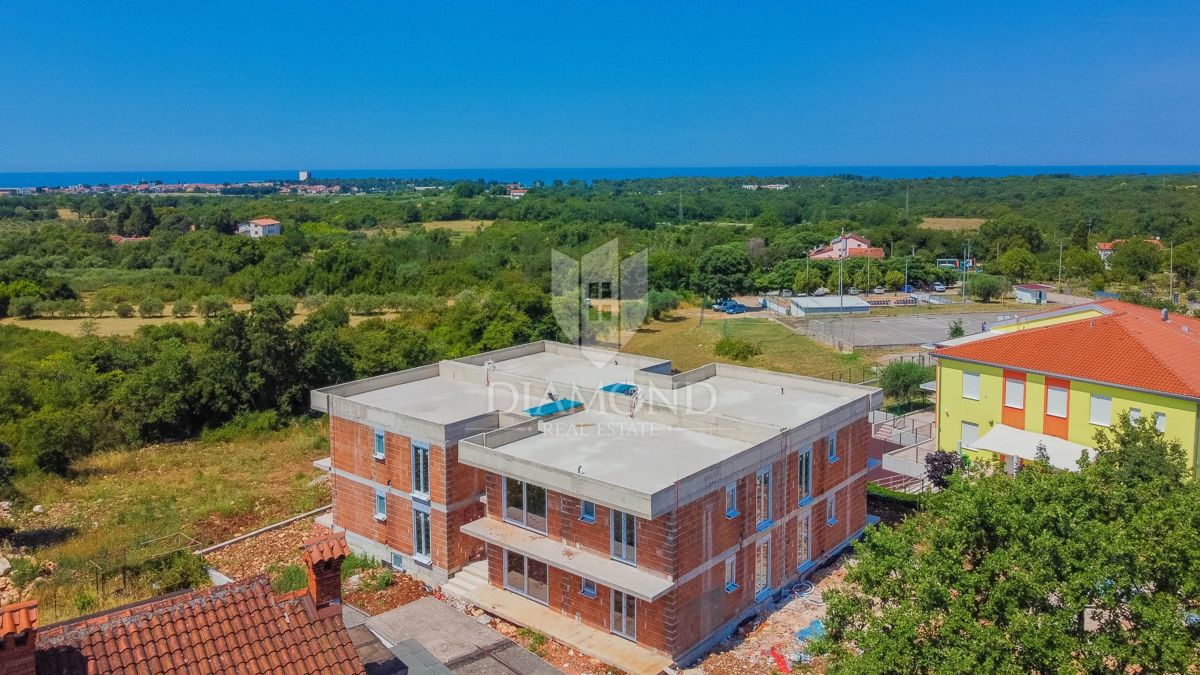 Umag, pritličje stanovanje v izgradnji!