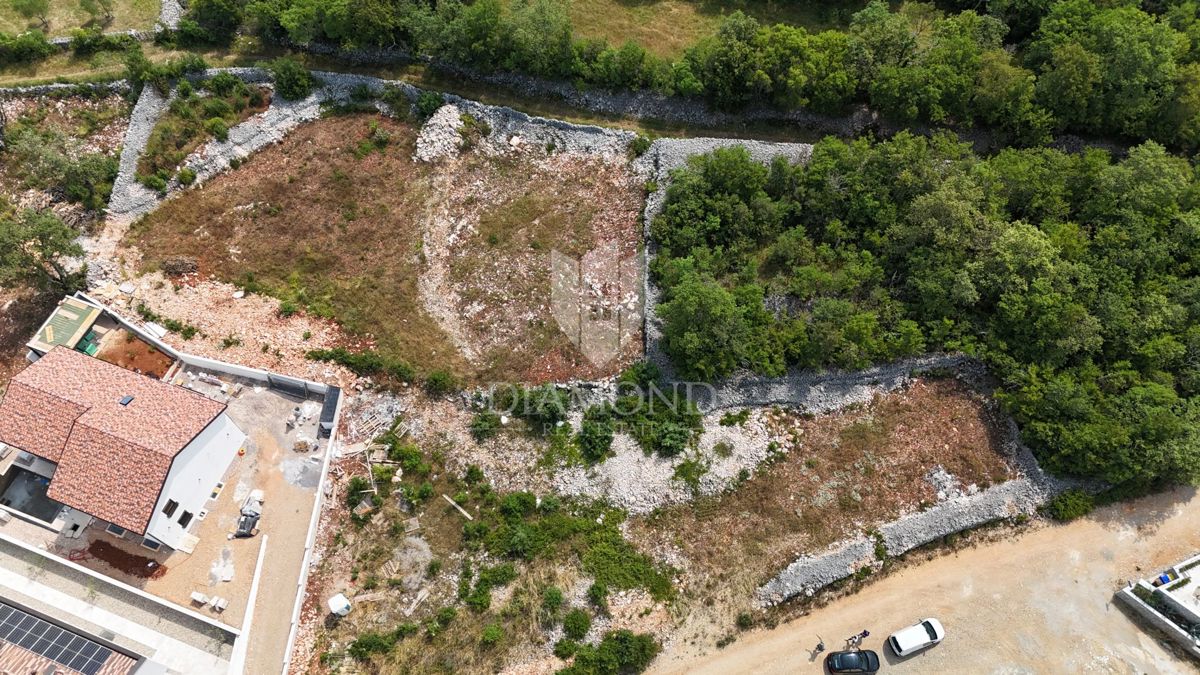 Zemljišče Bogovići, Malinska-Dubašnica, 852m2