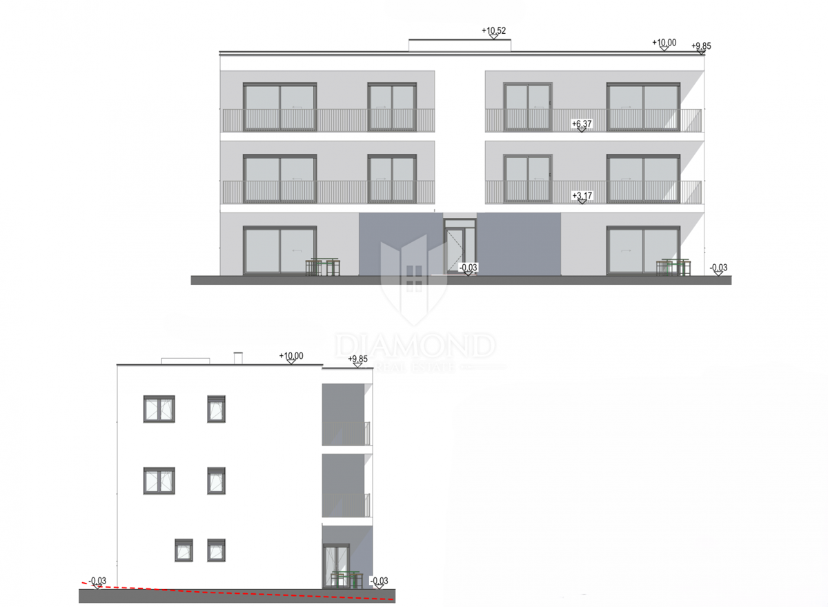 Poreč, okolica, stanovanje s prostornim vrtom (310 m²)