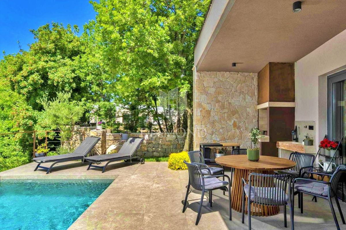 EKSKLUZIVNO! Moderna vrstna hiša, Labin, Istra