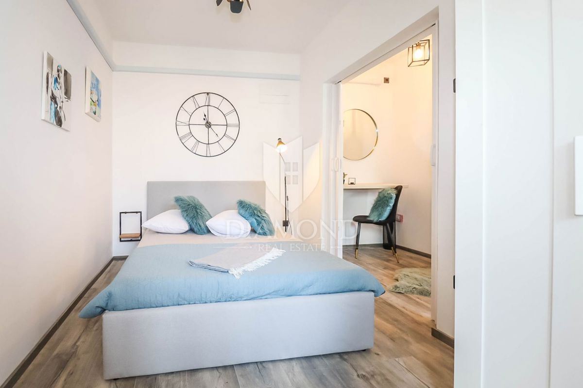 Očarljivo stanovanje v Rovinju na iskani lokaciji