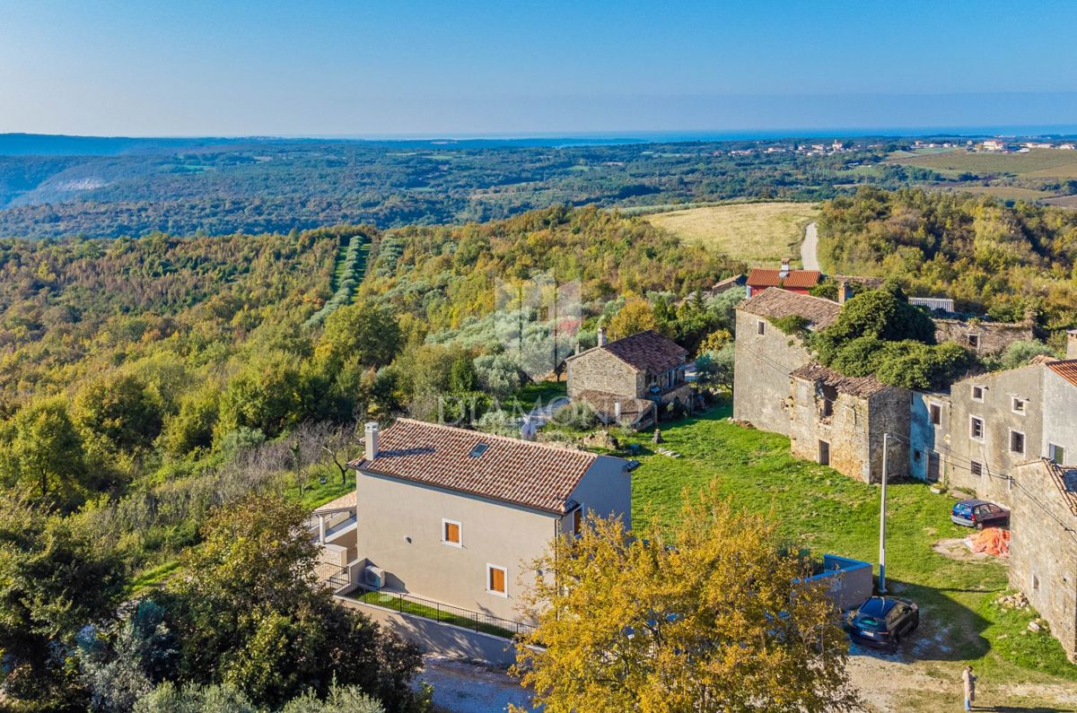 Buje! Čudovita vila z bazenom in odprtim razgledom!