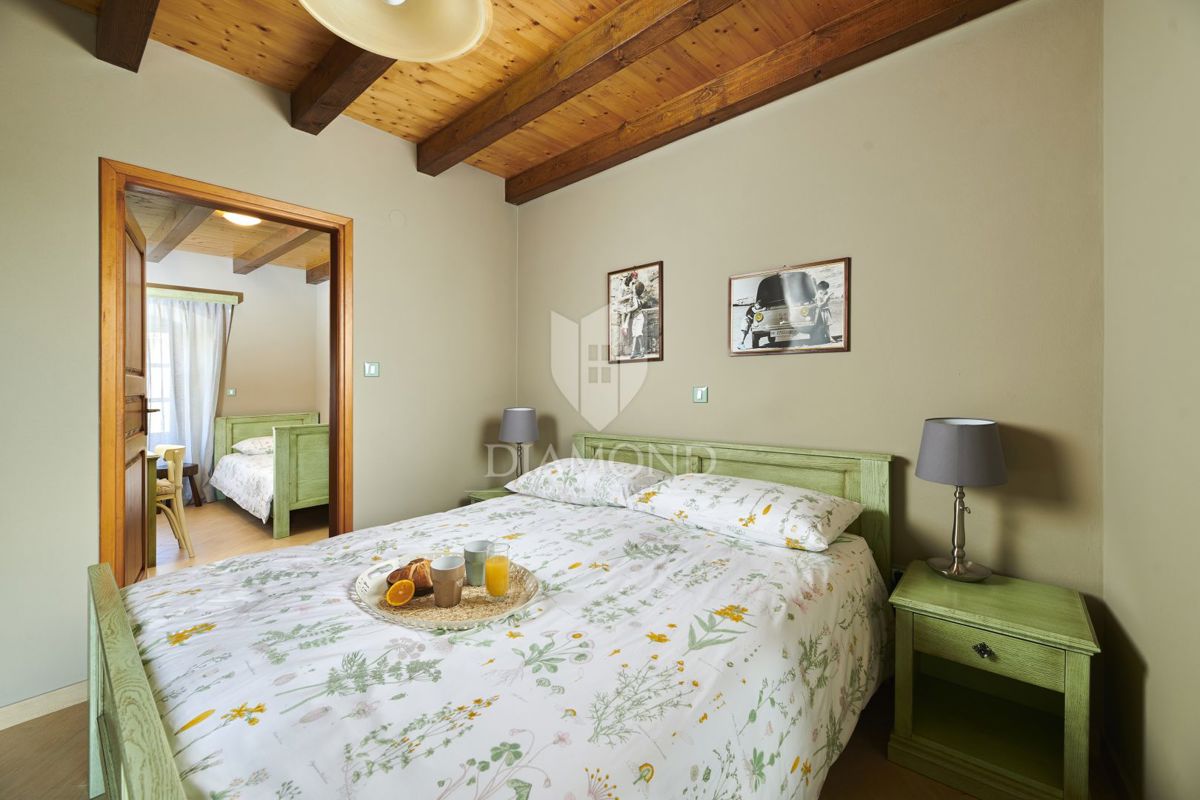 Pazin, okolica, kamnita lepotica z dvema bazenoma