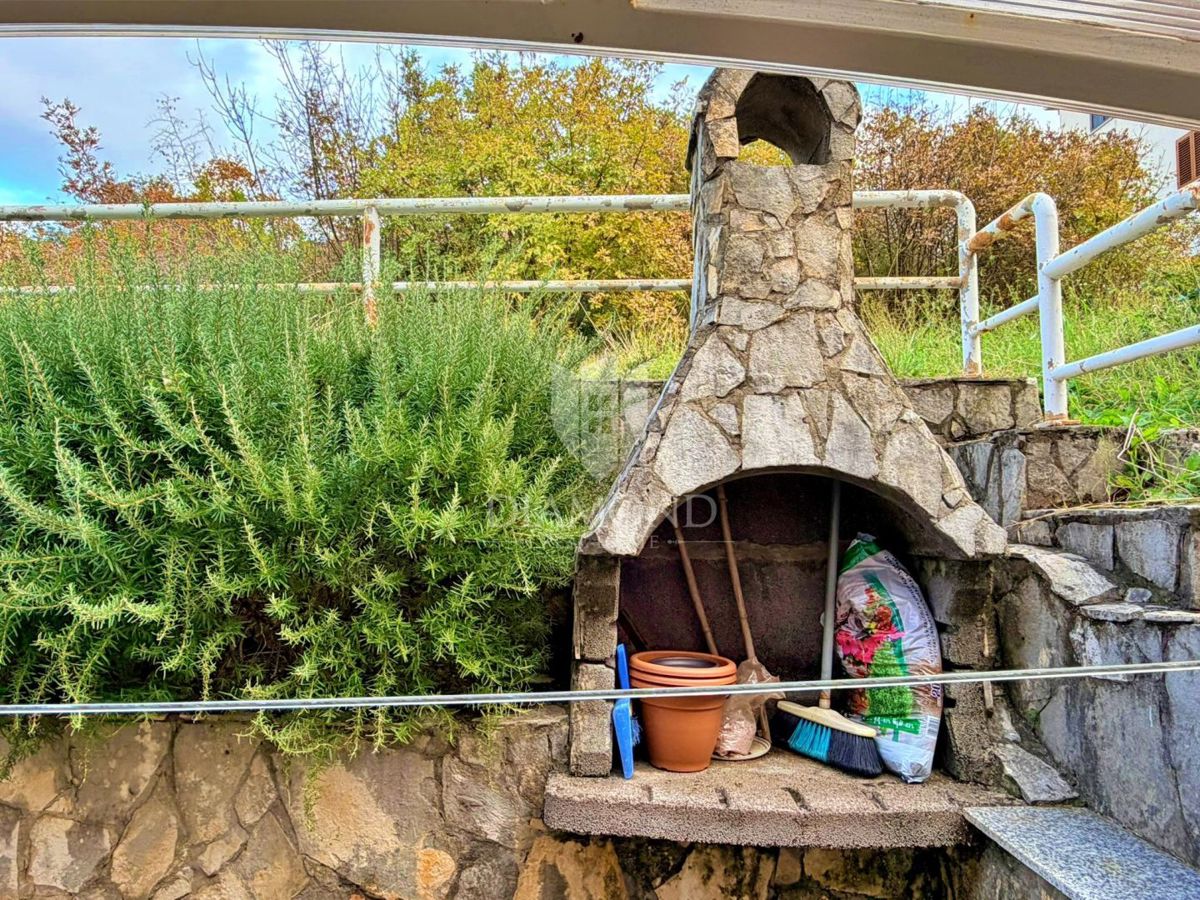 Apartma z veliko teraso, Rabac