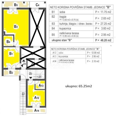 PRILOŽNOST! ROVINJ! NOVO STANOVANJE S TREM BALKONI!