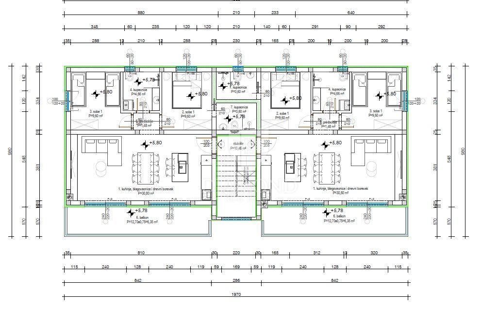 Umag! Apartma s pogledom na morje in 2 spalnicama!