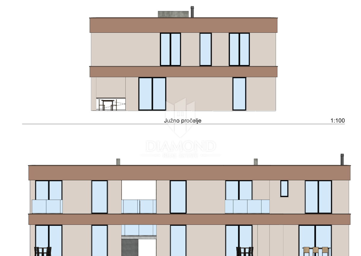 Poreč, novo stanovanje v bližini vseh storitev