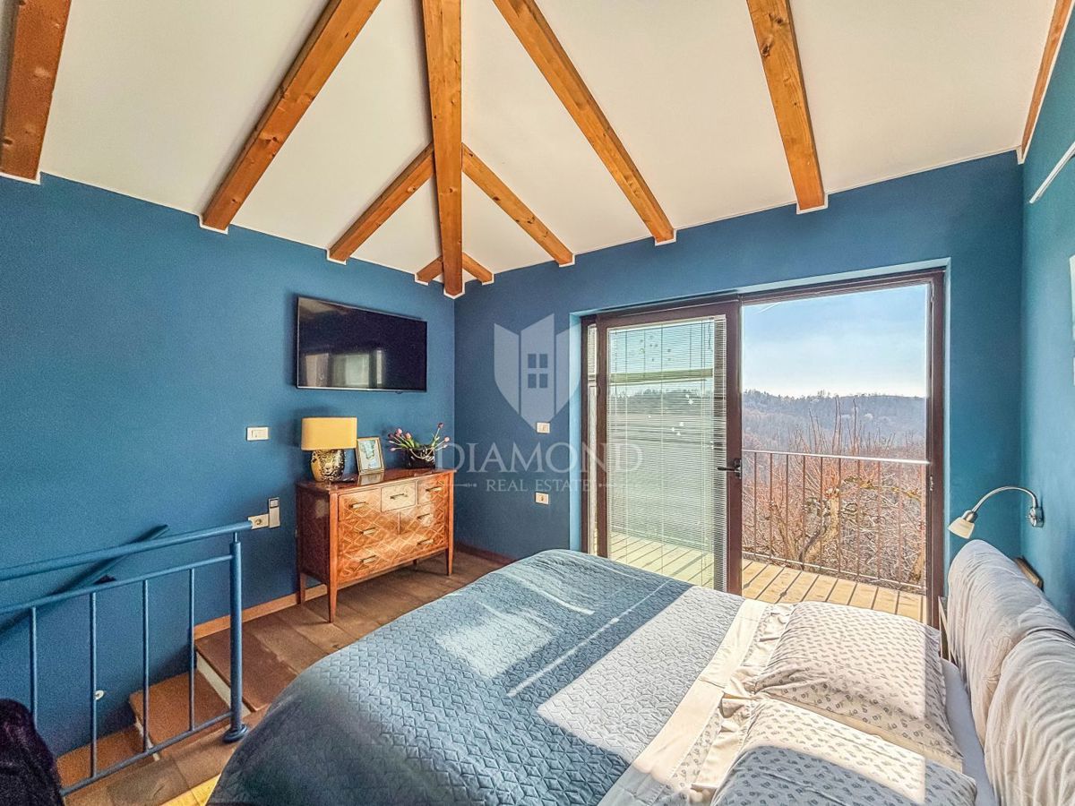 Buje, okolica- simpatična prizemnica na osunčanem zemljišču!