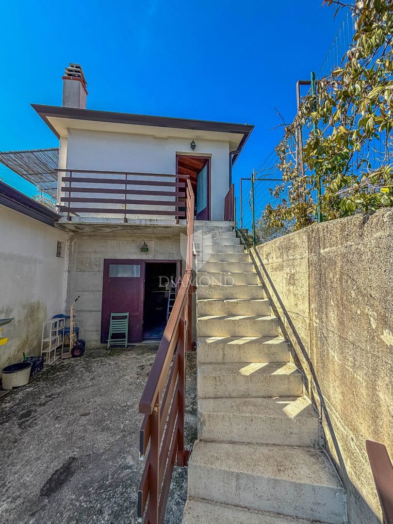 Buje, okolica- simpatična prizemnica na osunčanem zemljišču!