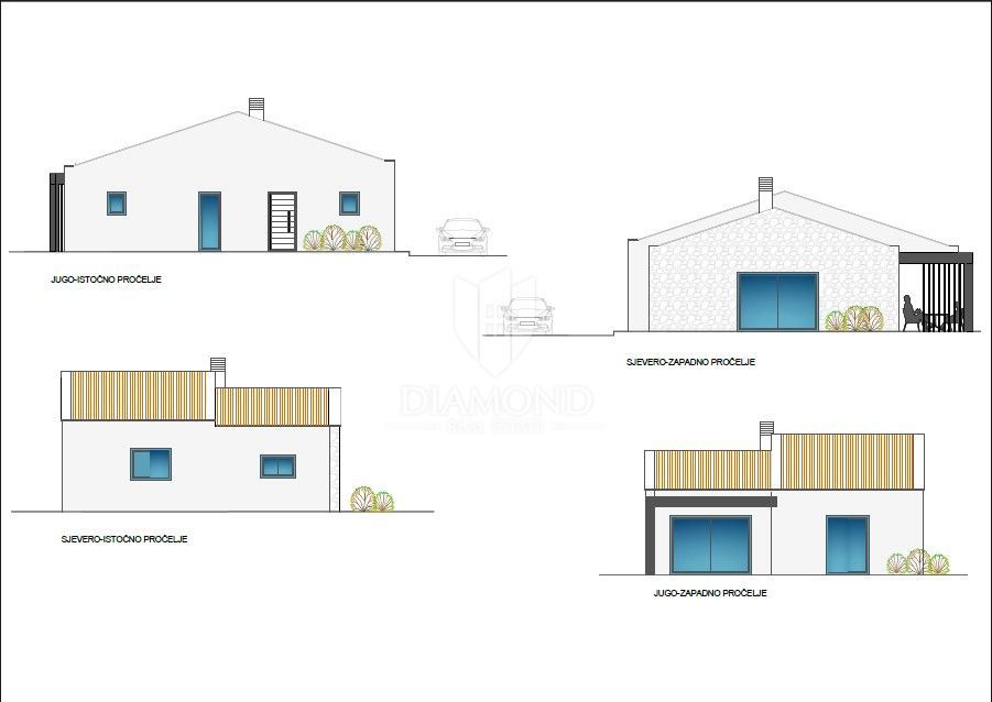 Idealna za pobeg iz mesta – novogradnja na samem v okolici Barbana