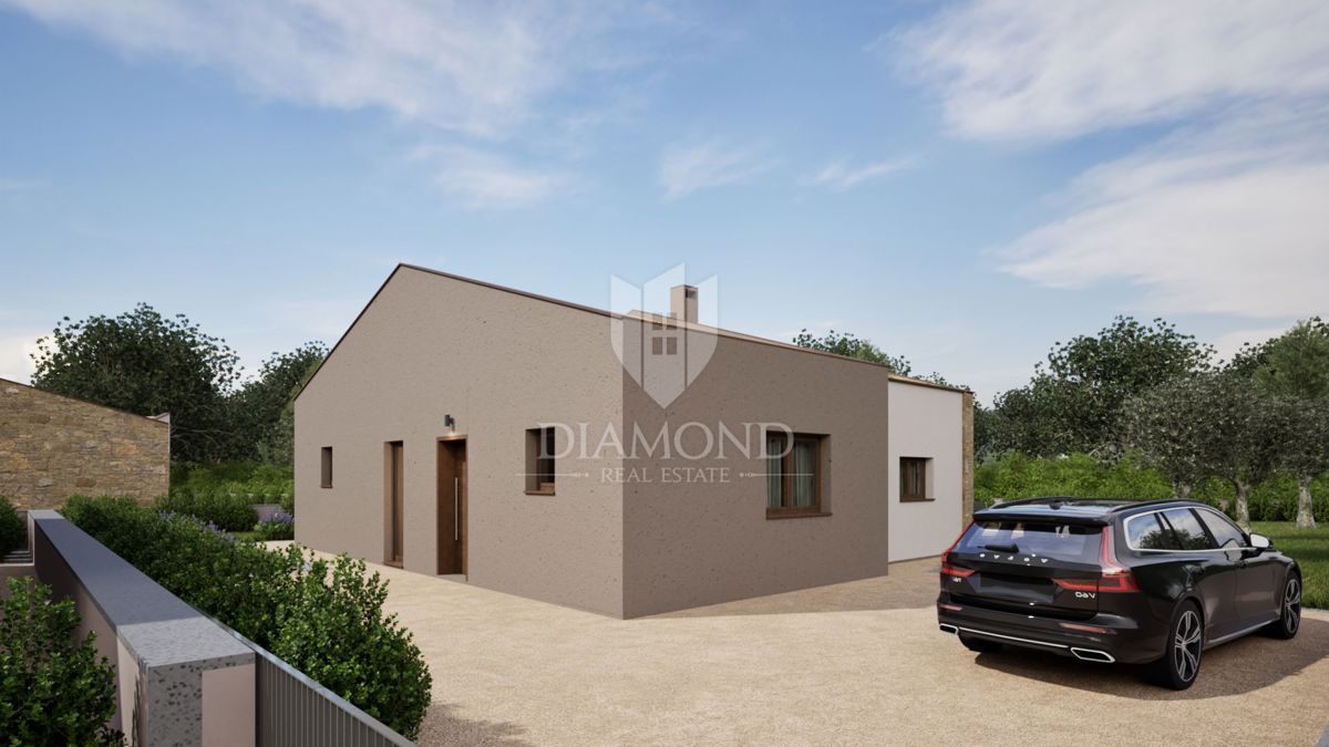 Idealna za pobeg iz mesta – novogradnja na samem v okolici Barbana