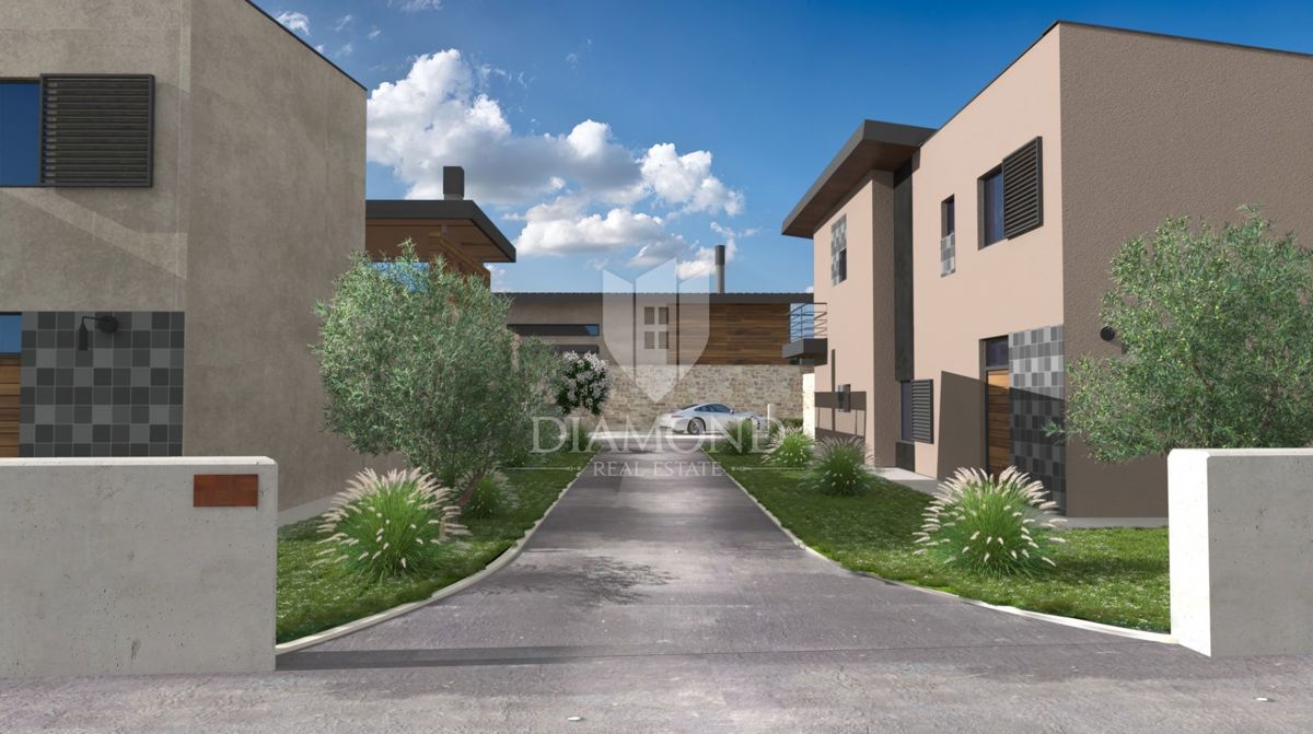 Vodnjan, nova luksuzna hiša s panoramskim razgledom