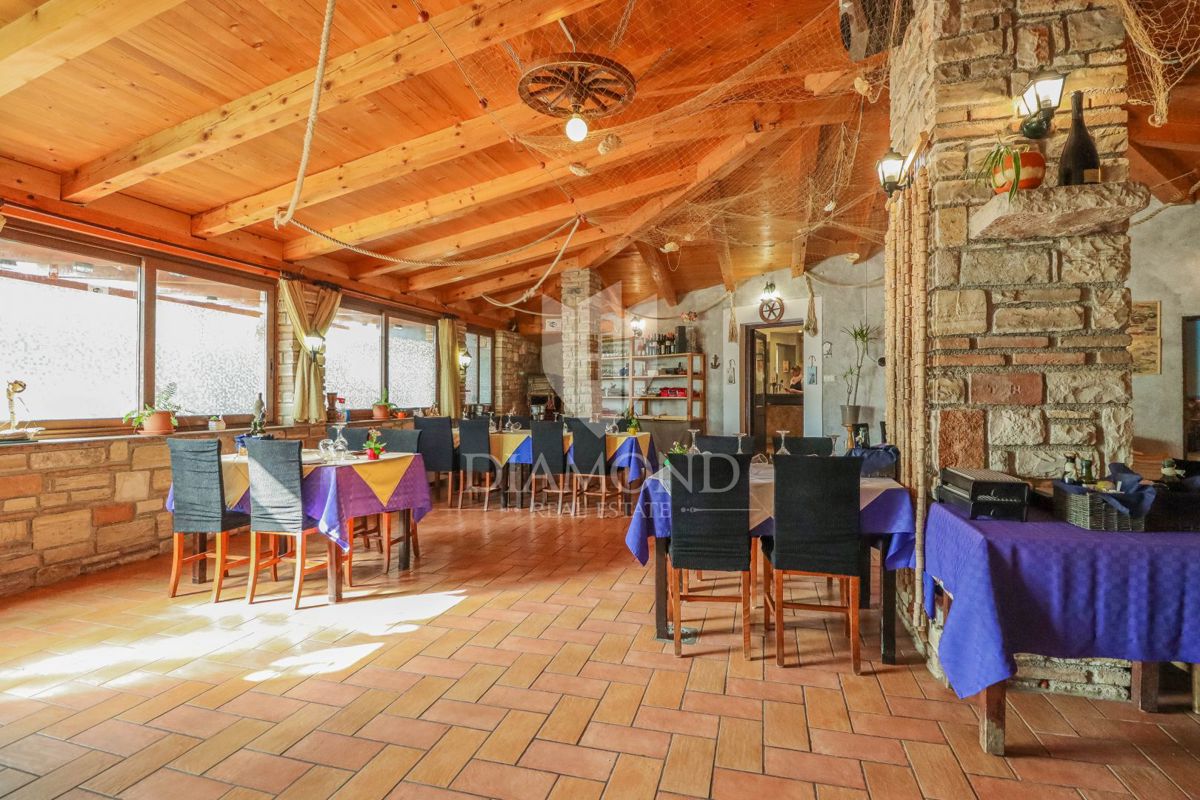 Brtonigla, investicijska hiša s poslovnim prostorom!