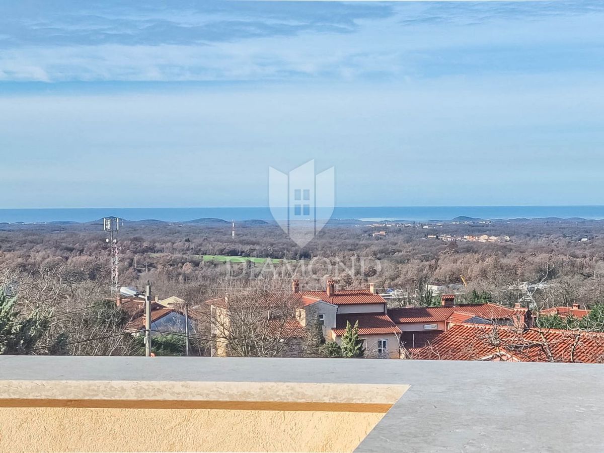 Poreč, okolica, odlična hiša s panoramskim pogledom na morje!