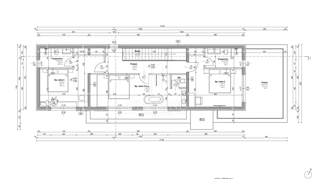 Hiša Poreč, 125,90m2