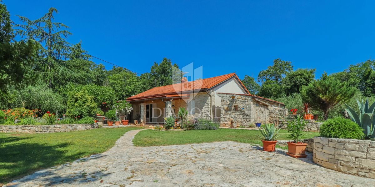 Lovrečica, okolica! Čudovita enonadstropna hiša z velikim vrtom!