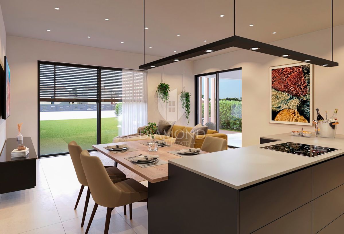 Rovinj, luksuzno stanovanje z vrtom nedaleč od plaže