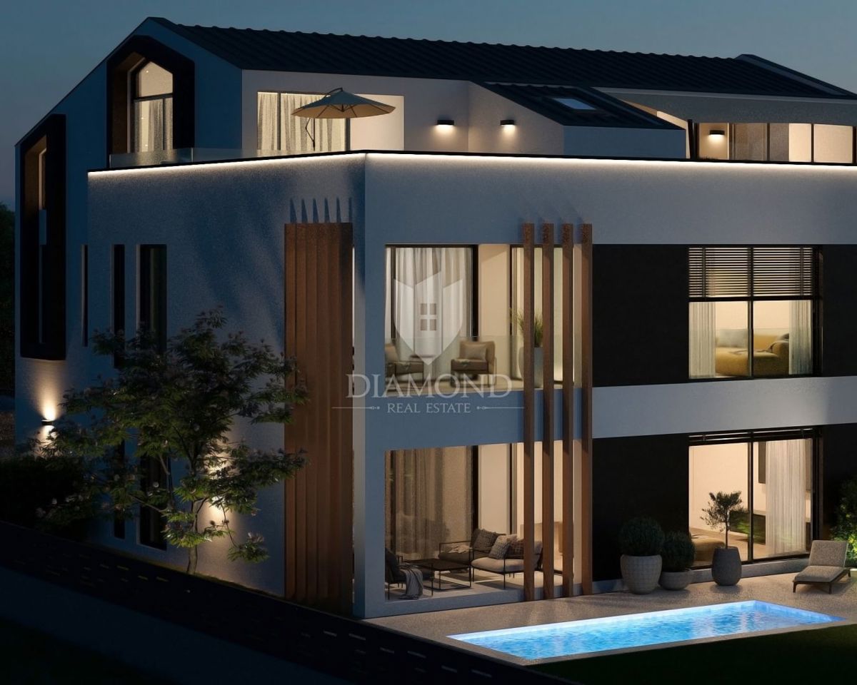 Rovinj, luksuzno stanovanje z vrtom nedaleč od plaže