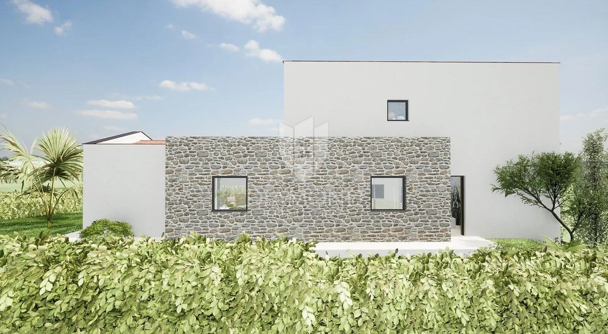Labin, zemljišče z gradbenim dovoljenjem 