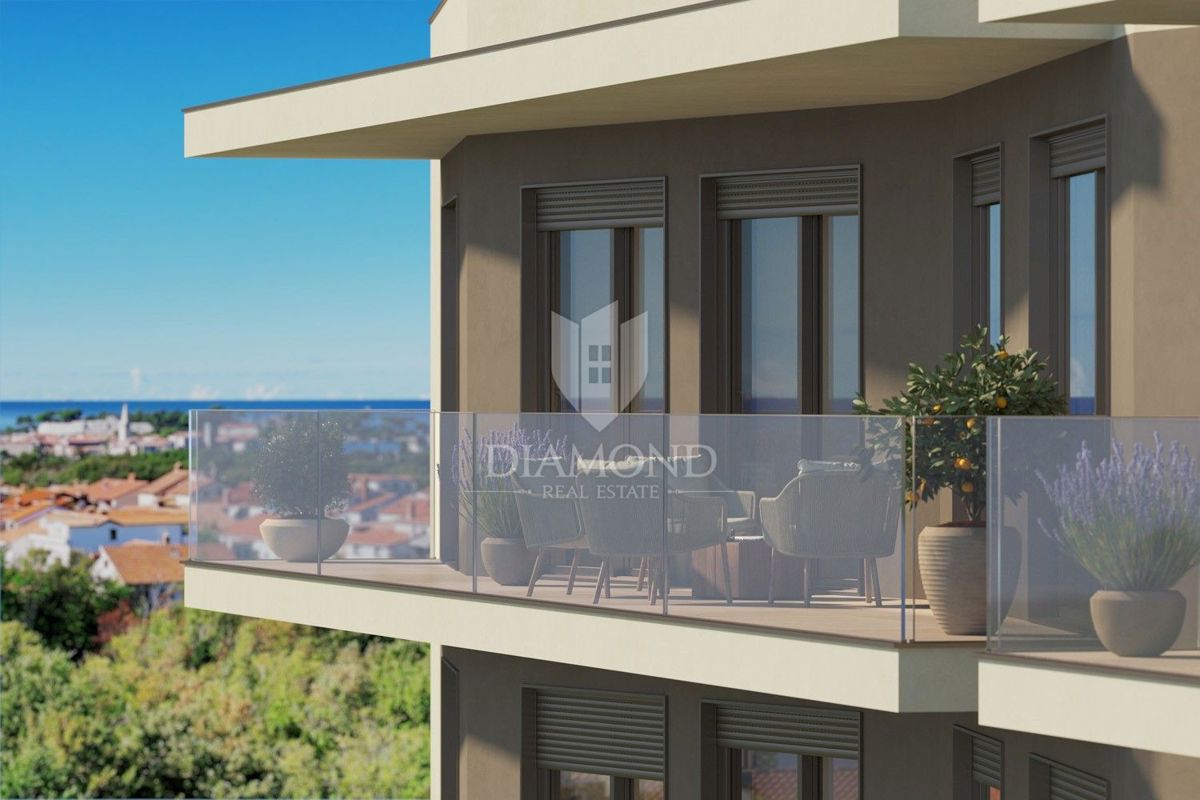 Poreč, trisobno stanovanje v 1. nadstropju v bližini centra!
