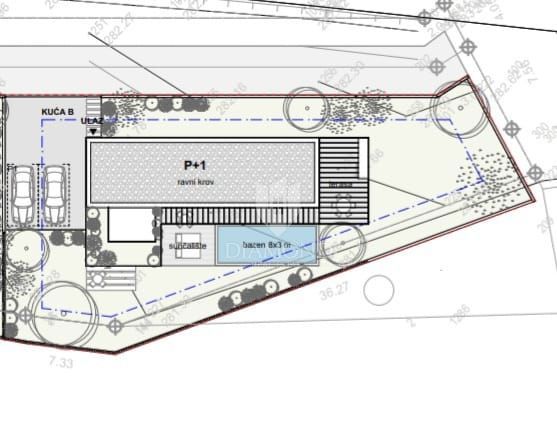 Kanfanar – Gradbeno Zemljišče z Dovoljenjem in Projektom!