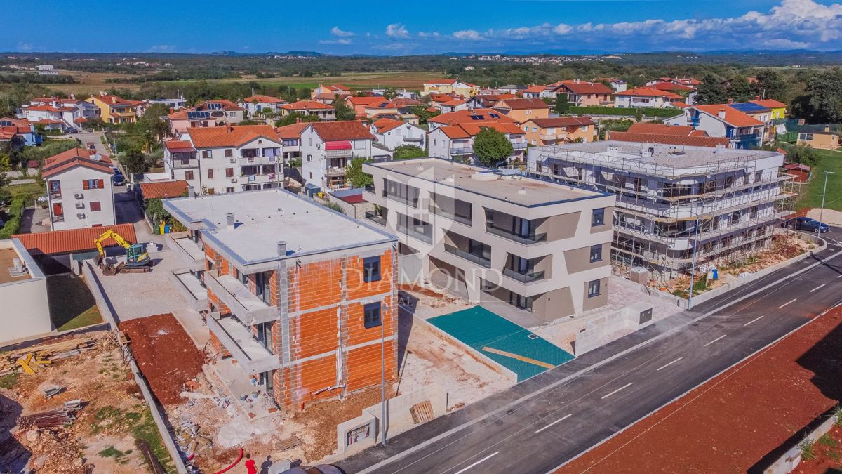 Umag! Odlično 2 sobno stanovanje v gradnji!