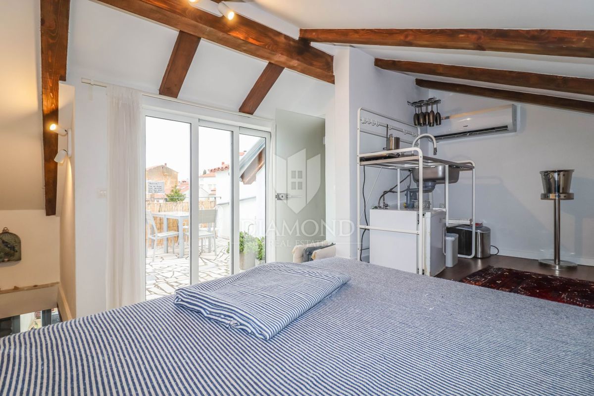 Rovinj, center! Čudovita hiša s teraso!