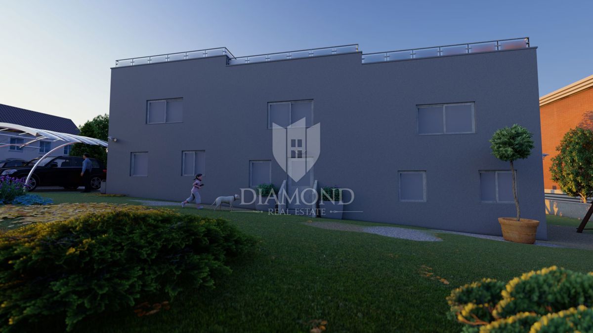 Okolica Umaga, vrstna hiša v novogradnji