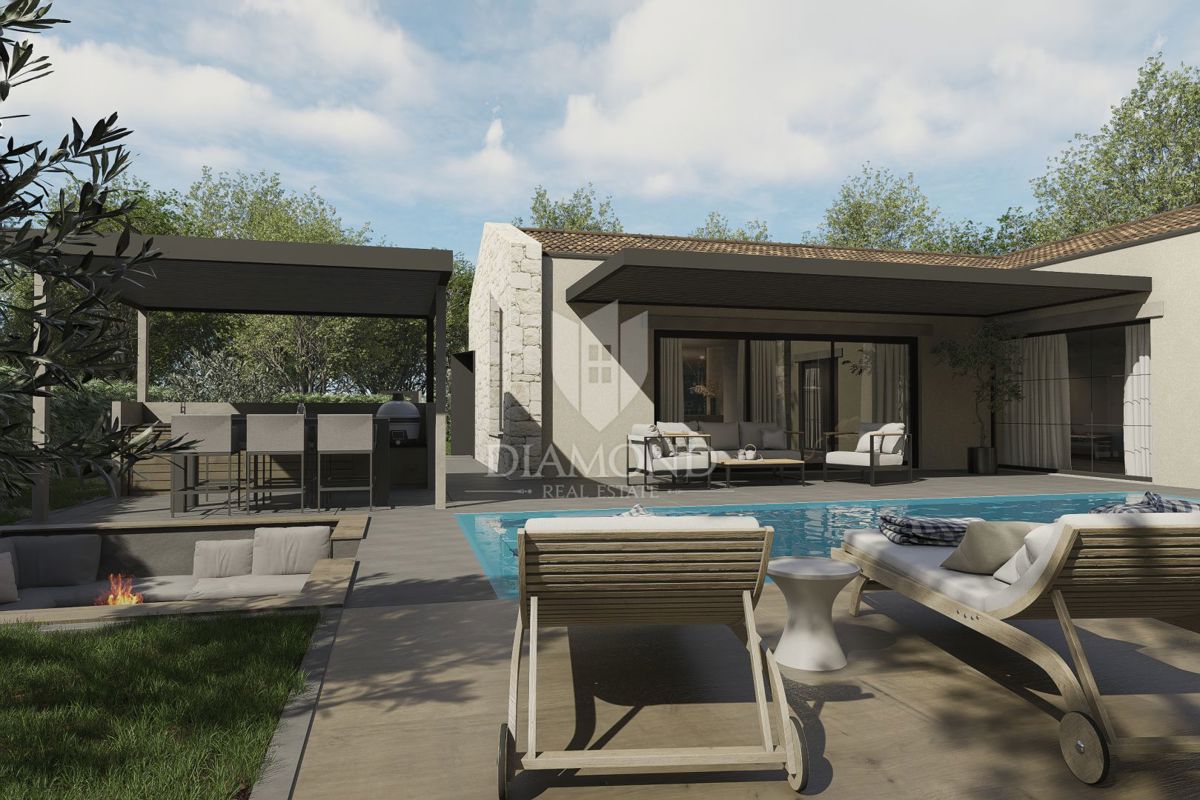 Poreč, vrhunska enodružinska hiša z bazenom