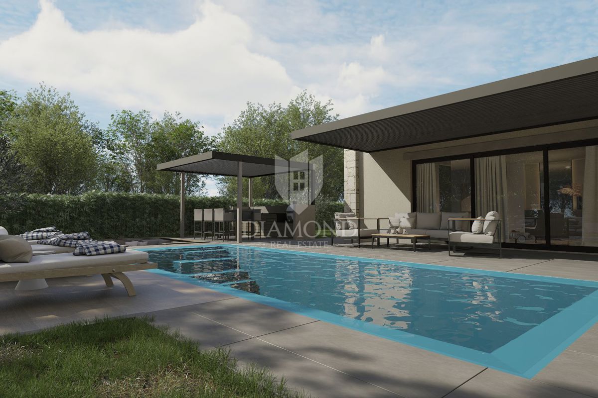 Poreč, vrhunska enodružinska hiša z bazenom