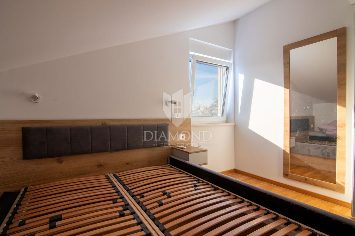 Krk, Njivice, dvosobno stanovanje s pogledom na morje