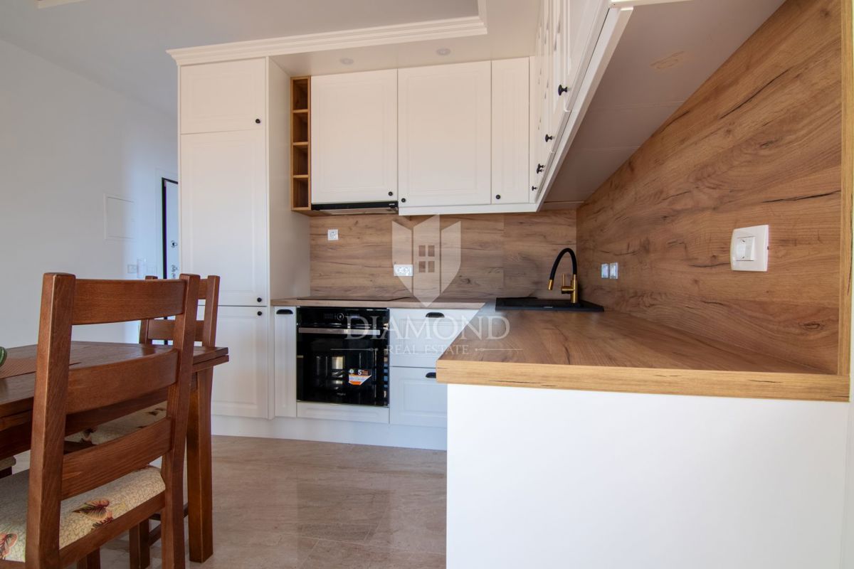 Krk, Njivice, dvosobno stanovanje s pogledom na morje