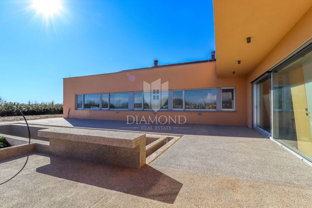 Žminj, okolica, dizajnerska hiša z bazenom