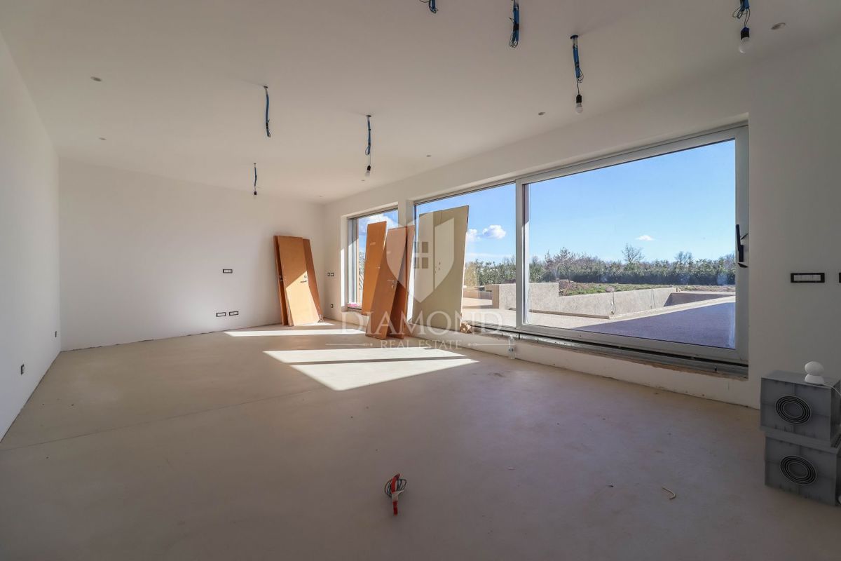 Žminj, okolica, dizajnerska hiša z bazenom