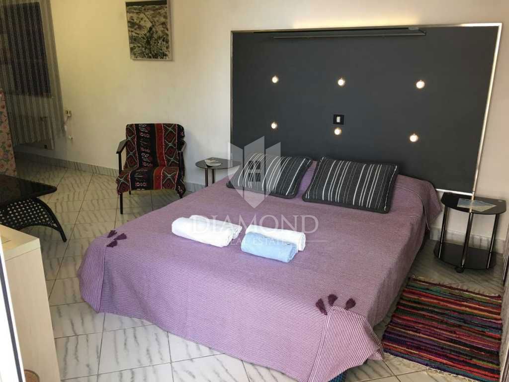 Opatija, okolica, hiša s sedmimi apartmaji, bazen in pogled na morje
