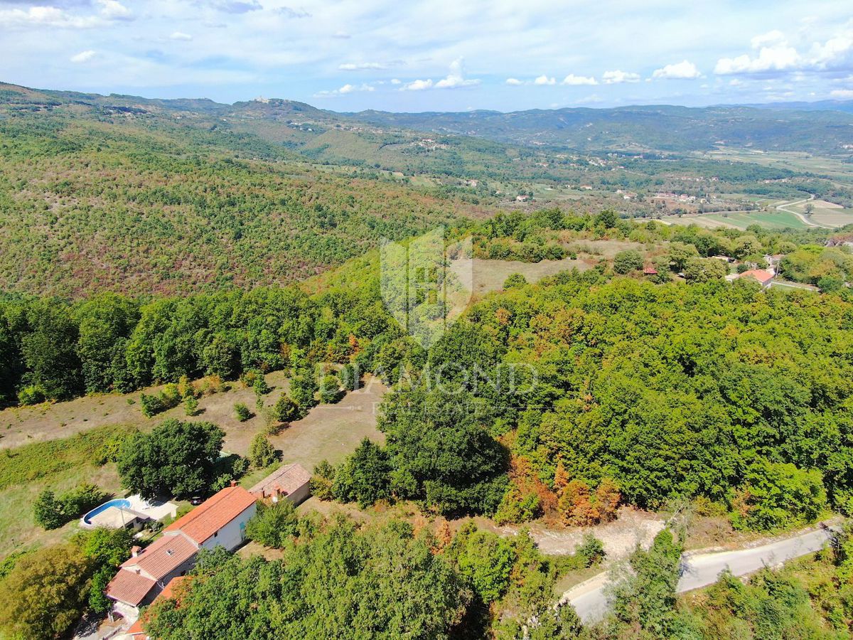 Labin, okolica, hiša z bazenom in velikim vrtom