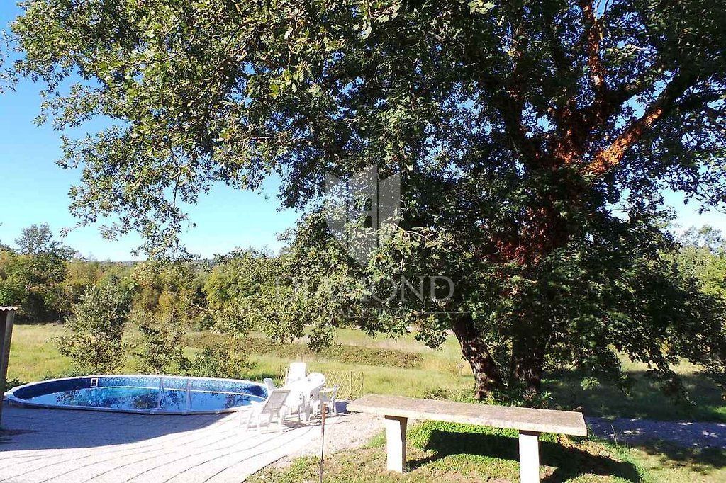 Labin, okolica, hiša z bazenom in velikim vrtom
