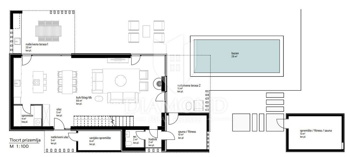 Hiša Labin, 250m2