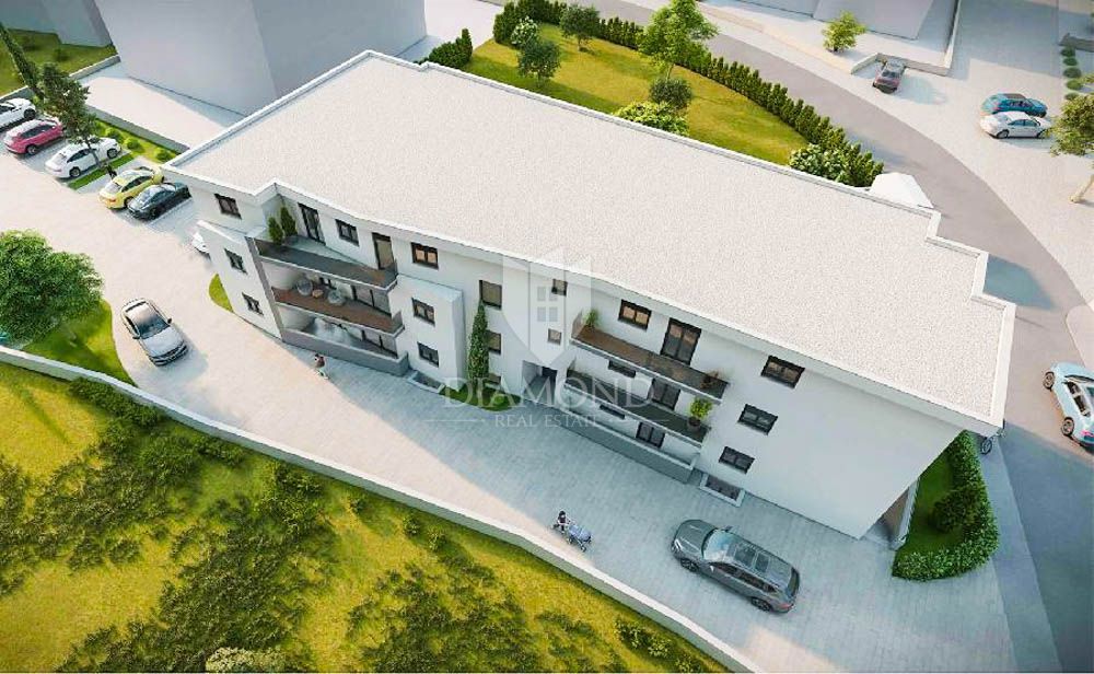 PRILOŽNOST! Garsonjera v novogradnji 600m od morja, Štinjan!