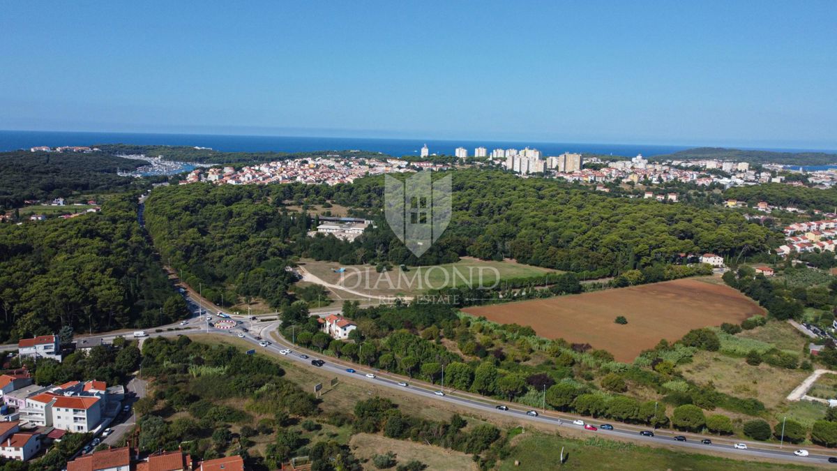 Pula, zemljišče za gradnjo na odlični lokaciji