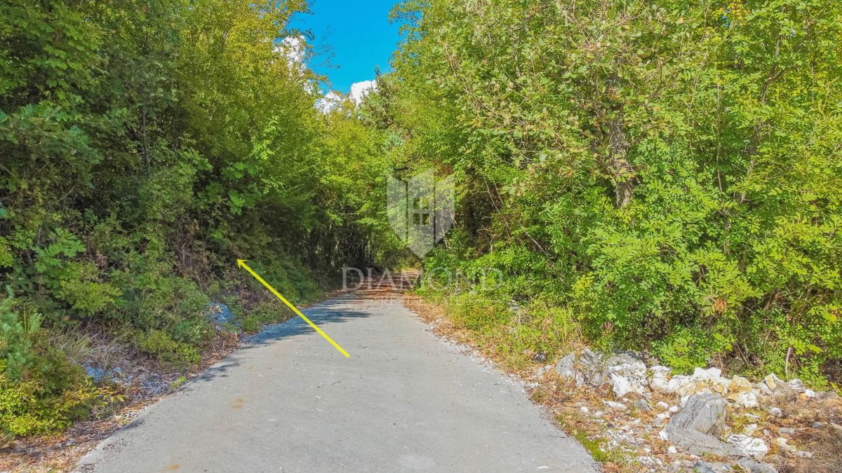 Grožnjan, okolica! Zemljišče na mirni lokaciji!