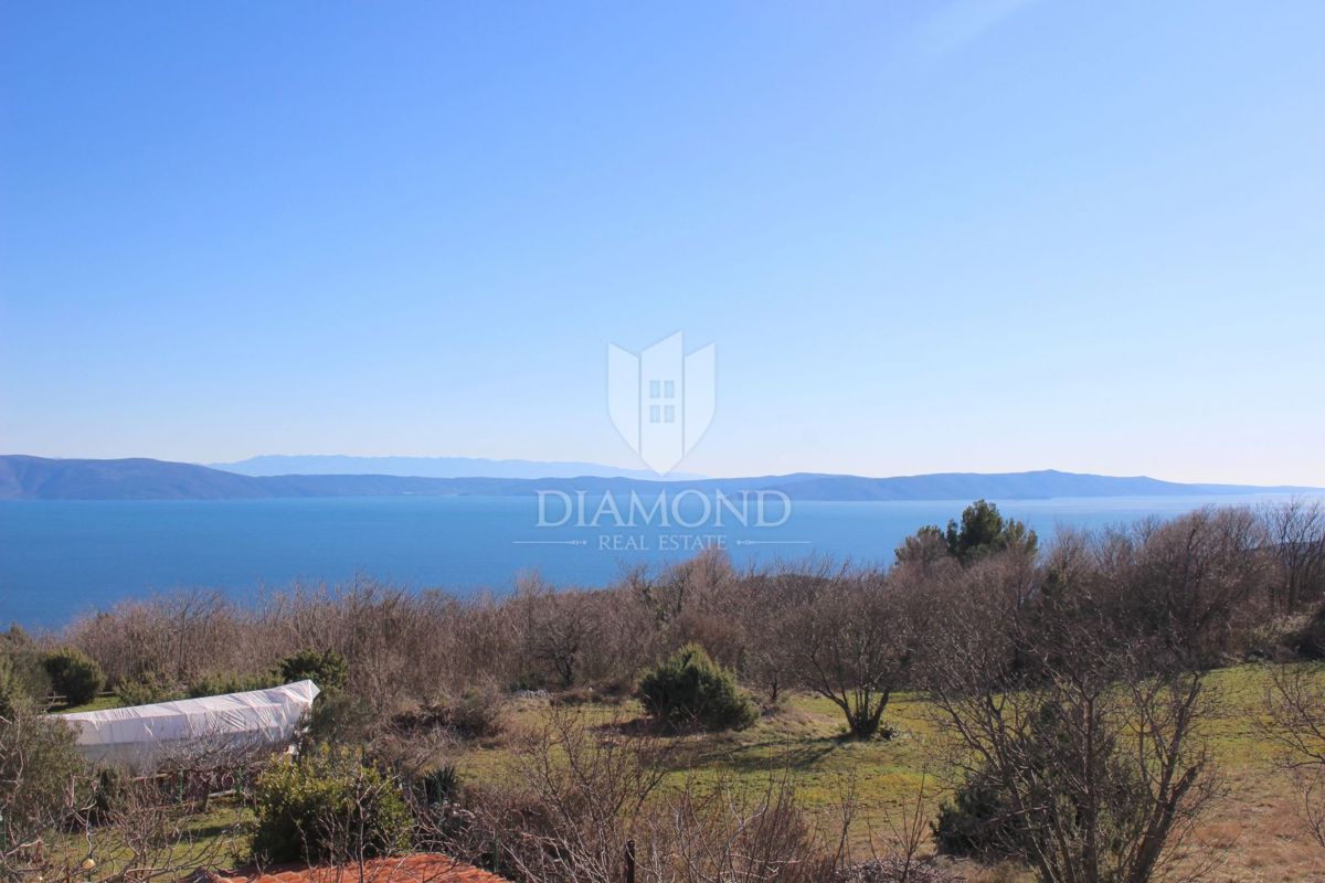 Rabac, okolica, lep dvosobni apartma s pogledom na morje