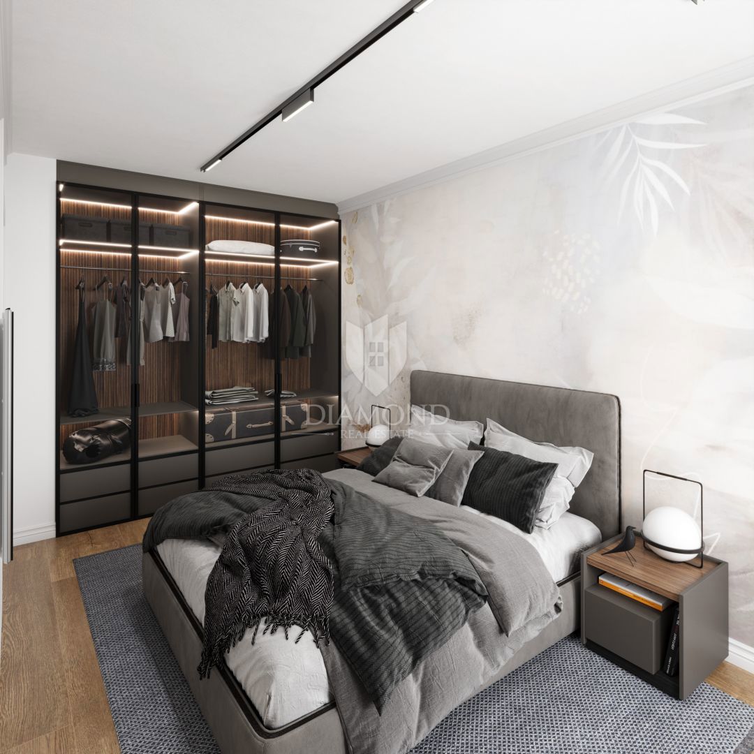 Poreča, okolica, prostoren PENTHOUSE s pogledom na morje!