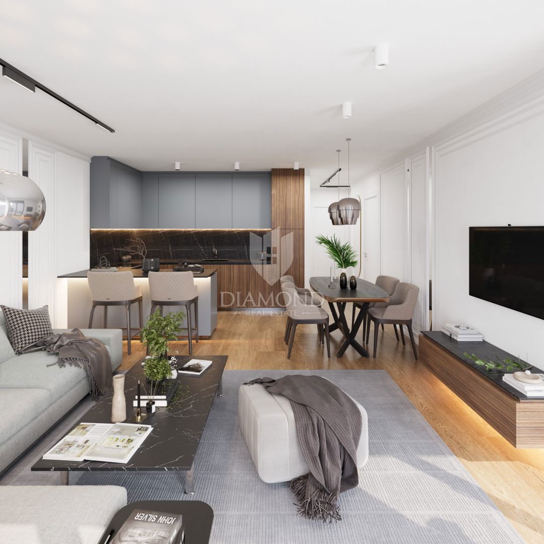 Poreča, okolica, prostoren PENTHOUSE s pogledom na morje!