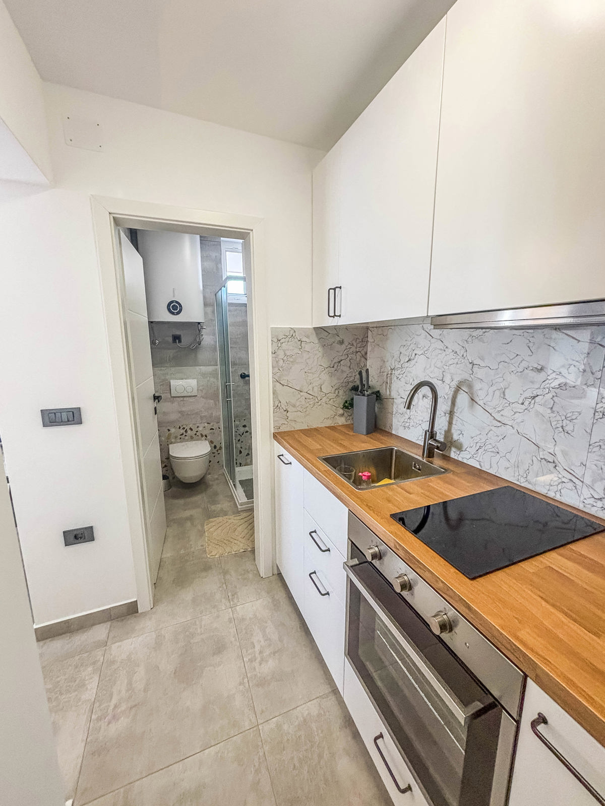 Center Umaga, lep studio apartma s pogledom na morje!