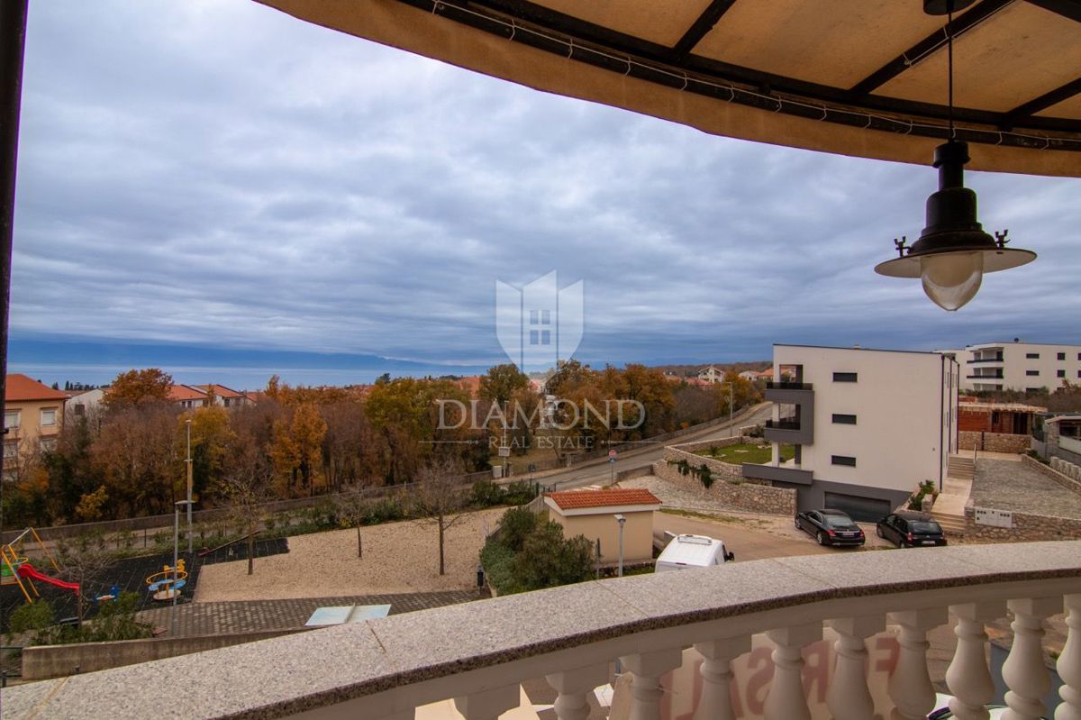 Malinska, stanovanje z odprtim razgledom